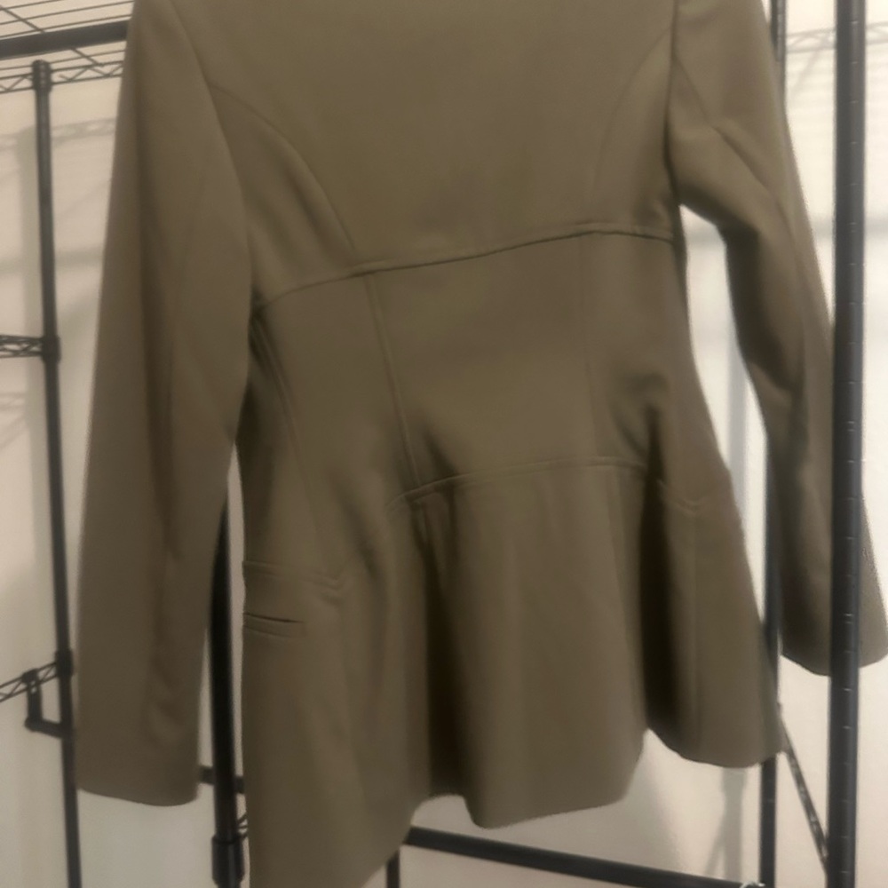 Express Khaki Women's Blazer - Picture 3 of 5